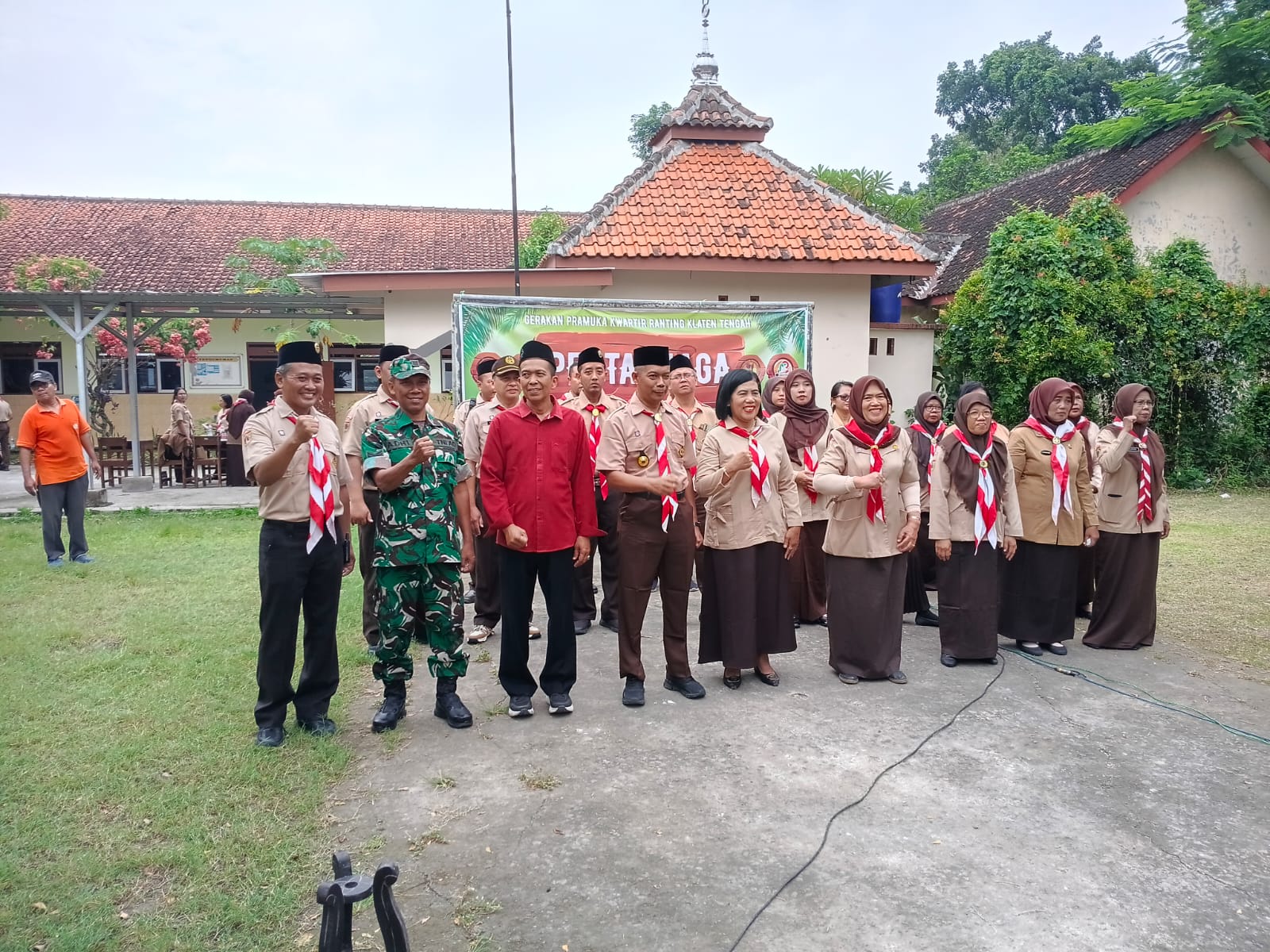 Perkuat Disiplin Dan Kemandirian Pramuka, TNI Hadiri Pembukaan Pesta Siaga Klaten Tengah