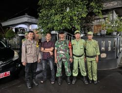 Babinsa Koramil Pedan Bersama Bhabinkamtibmas Dan Linmas Desa Sobayan Gelar Patroli Malam