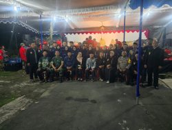 Babinsa Karanganom Hadiri Tradisi Sadranan Dan Pagelaran Wayang Kulit Di Klaten Utara