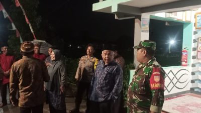 Perkuat Kamtibmas, Babinsa Kodim 0723/Klaten Sambangi Poskamling Desa Sidowayah Polanharjo