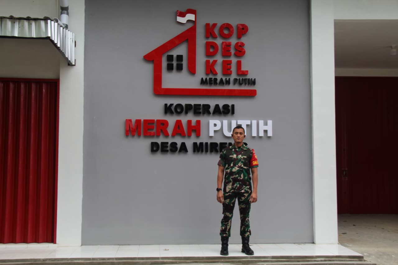 Pastikan Program Strategis Pemerintah Berjalan Optimal, Dandim 0723/Klaten Kunjungi Pembangunan KDKMP Di Trucuk