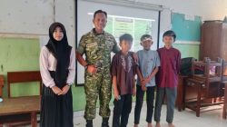 Babinsa Koramil 20 Cawas Beri Motivasi Siswa Dalam Pesantren Kilat SD Balak