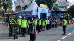 Pengamanan Lebaran 2026, Kodim 0723/Klaten Siagakan Personel Di Pos Alun-Alun Klaten