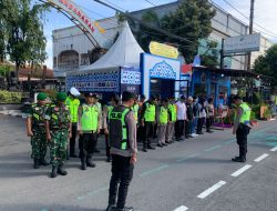 Pengamanan Lebaran 2026, Kodim 0723/Klaten Siagakan Personel Di Pos Alun-Alun Klaten