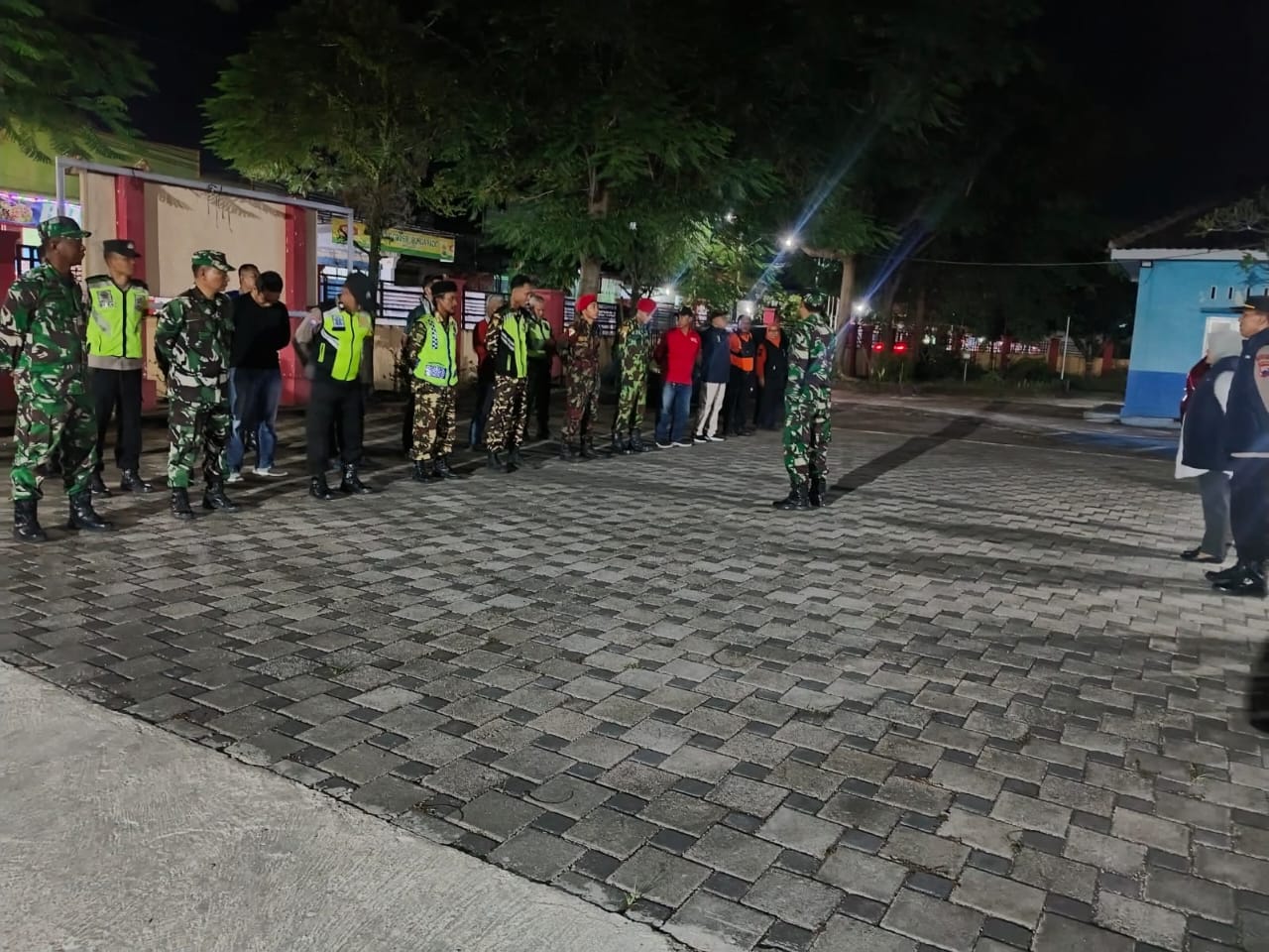 Patroli Wilayah Terpadu, Koramil 22 Wonosari Perkuat Sinergi Dan Rasa Aman Masyarakat