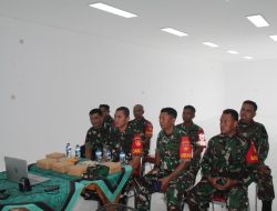 Dandim 0723/Klaten Ikuti Vicon Percepatan Pembangunan Koperasi Desa/Kelurahan Merah Putih