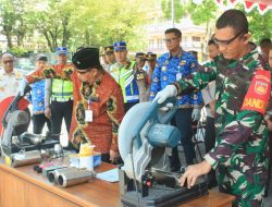 Forkopimda Klaten Musnahkan Miras Dan Knalpot Bising, Wujud Nyata Komitmen Jaga Kamtibmas