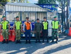 Kodim 0723/Klaten Sinergi Pengamanan Lebaran 2026 Di Pos Delanggu Klaten