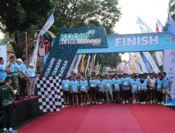 Ribuan Peserta Meriahkan Kodim Klaten Lebarun 2026, Momentum Sehat Dan Silaturahmi Pasca Lebaran