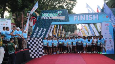 Ribuan Peserta Meriahkan Kodim Klaten Lebarun 2026, Momentum Sehat Dan Silaturahmi Pasca Lebaran