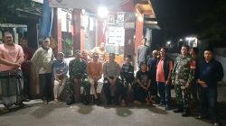 Tingkatkan Kamtibmas, Danramil 19/Trucuk Bersama Muspika Hadir Langsung Di Poskamling Desa Trucuk