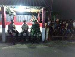 Patroli Babinsa Dan Bhabinkamtibmas Di Desa Pandes, Perkuat Stabilitas Kamtibmas