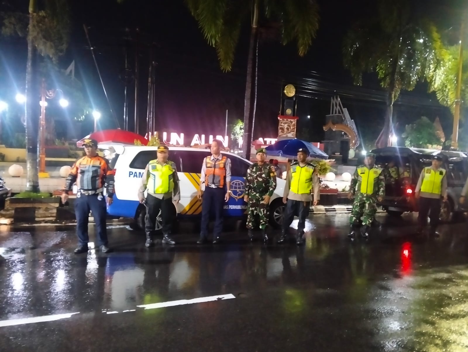 Patroli Cipta Kondisi Gabungan TNI–Polri Dan Dishub Jaga Kondusifitas Kabupaten Klaten