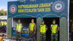 Kodim 0723/Klaten Gelar Pos Pengamanan Lebaran Idul Fitri 2026 Di Rest Area Gondang