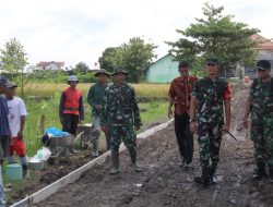 Dandim 0723/Klaten Tinjau Progres TMMD Sengkuyung Tahap I TA 2026 Di Desa Pandes Wedi