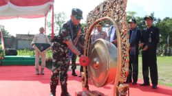 TMMD Sengkuyung Tahap I Tahun 2026 Di Desa Pandes Wilayah Kodim 0723/Klaten Rampung 100 Persen