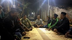 Babinsa Koramil 12/Manisrenggo Bersama Pemerintah Desa Dan Warga Gelar Tirakat Kelancaran Pembangunan Jembatan Garuda