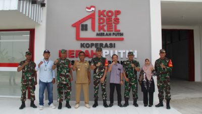 Dandim 0723/Klaten Monitoring Koperasi Desa Merah Putih Karangpakel