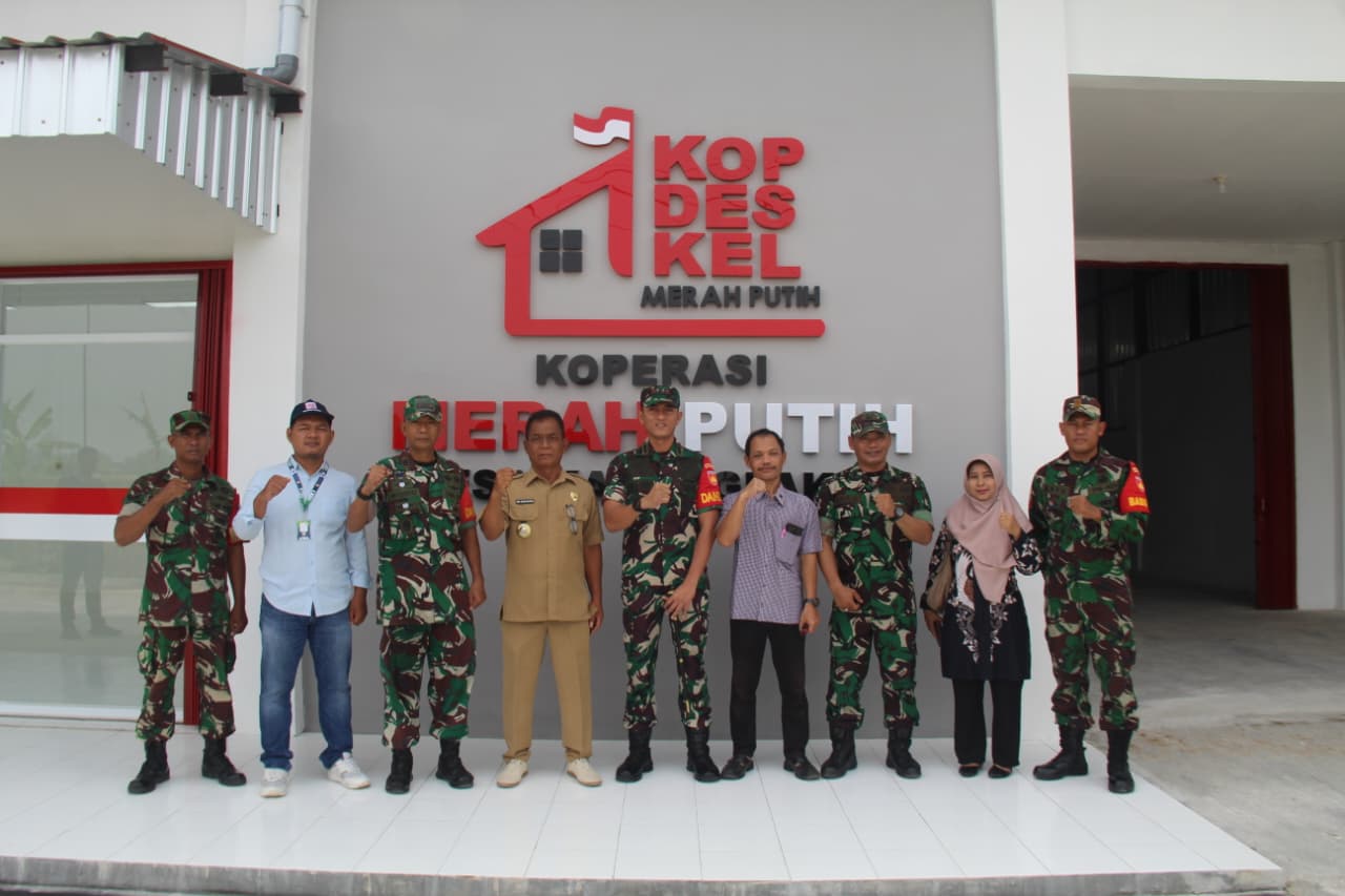 Dandim 0723/Klaten Monitoring Koperasi Desa Merah Putih Karangpakel