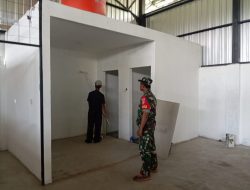 Babinsa Monitoring Pembangunan KDKMP, Pastikan Progres Sesuai Rencana