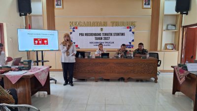 Pra Musrenbang Tematik Stunting Tahun 2027 Kecamatan Trucuk Digelar, Perkuat Sinergi Lintas Sektor