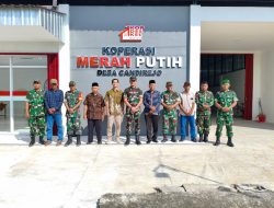 Dandim 0723/Klaten Tinjau Pembangunan KDKMP Di Candirejo, Ikuti Vicon Percepatan Bersama Wapang TNI