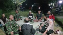 Babinsa Koramil 18/Bayat Bersama Polsek Bayat Laksanakan Patroli Malam, Pastikan Wilayah Gunung Gajah