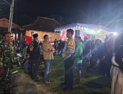 Dorong Pelestarian Budaya Tari, Babinsa Koramil 20/Cawas Amankan HUT Ke-3 Paguyuban Sekar Turonggo Jati