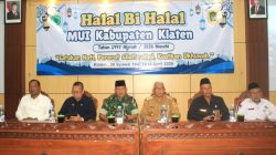 Kasdim 0723/Klaten Hadiri Halal Bihalal MUI, Perkuat Ukhuwah Dan Sinergi Lintas Elemen