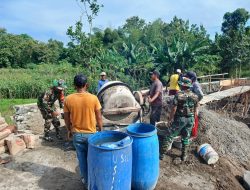 Gotong Royong Jadi Kunci Pembangunan Jembatan Garuda
