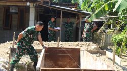 Monitoring Infrastruktur Di Klaten, TNI Pastikan Pembangunan Jembatan Garuda Sesuai Spesifikasi
