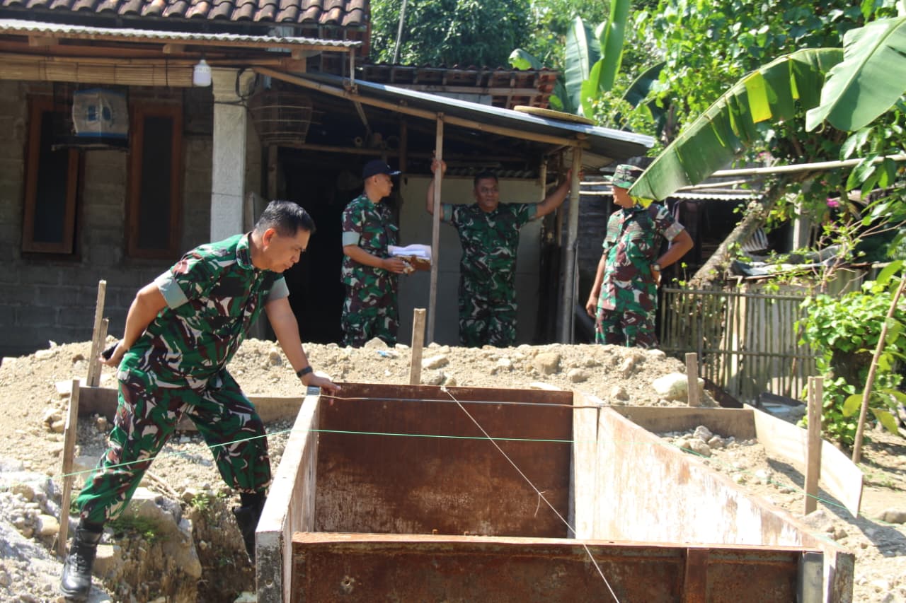Monitoring Infrastruktur Di Klaten, TNI Pastikan Pembangunan Jembatan Garuda Sesuai Spesifikasi