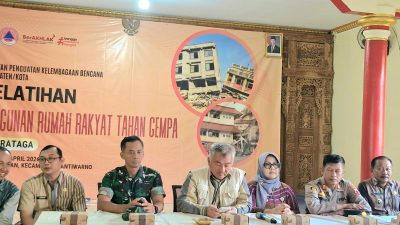 Sosialisasi Dan Pelatihan Rumah Tahan Gempa Di Desa Gentan, Tingkatkan Kesiapsiagaan Masyarakat