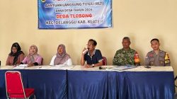 Penyaluran BLT-DD Tahap IV April 2026 di Desa Tlobong Berjalan Lancar, Babinsa Lakukan Monitoring