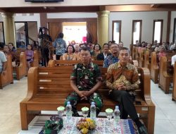 Danramil 01/Kota Klaten Hadiri Riyaya Undhuh-Undhuh GKJ Gumulan 2026