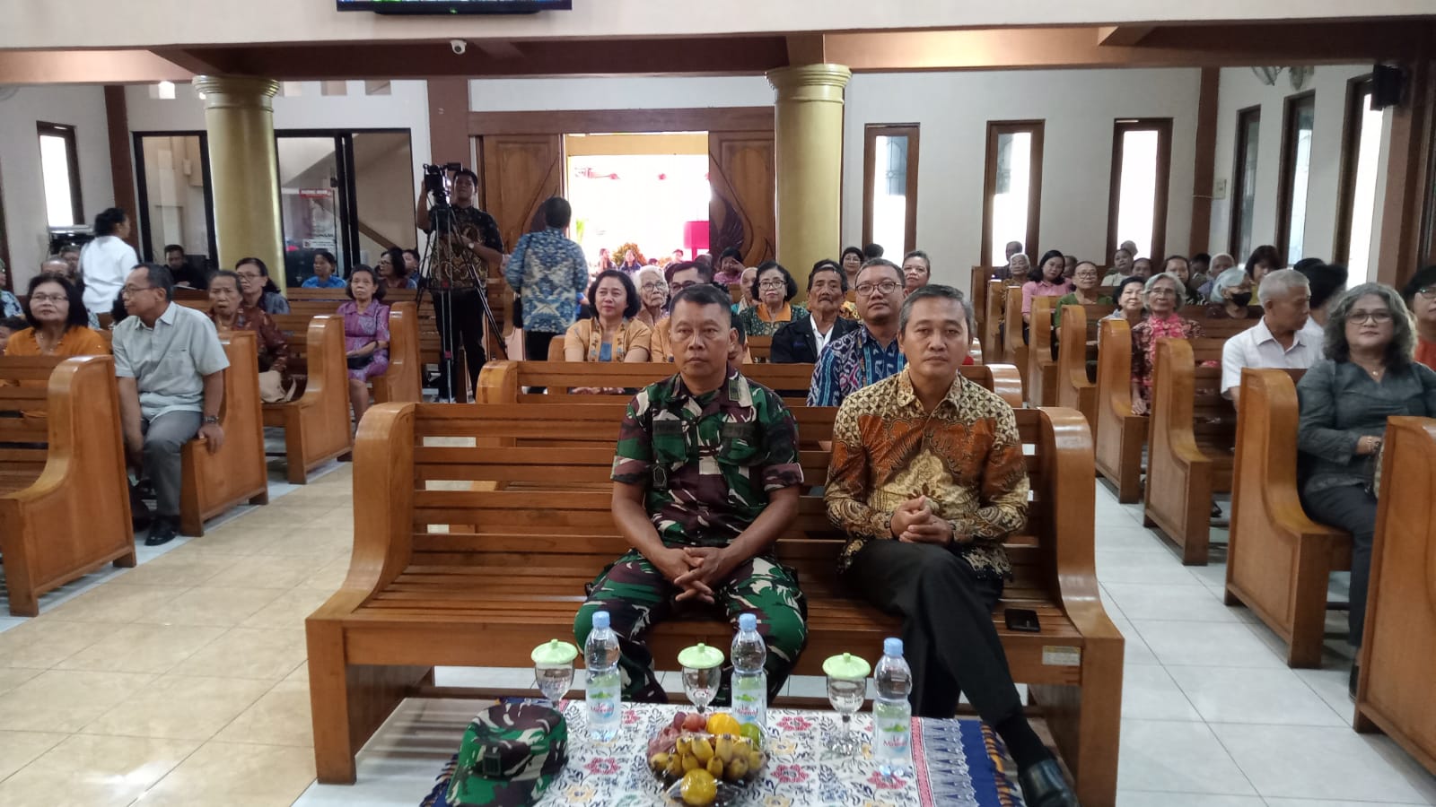 Danramil 01/Kota Klaten Hadiri Riyaya Undhuh-Undhuh GKJ Gumulan 2026