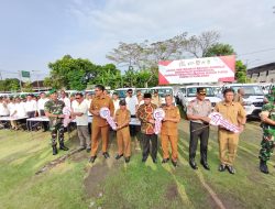 Kodim 0723/Klaten Dan Forkopimda Serahkan 50 Kendaraan Operasional KDKMP Untuk Dukung Kesejahteraan Desa
