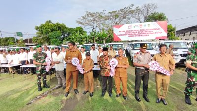 Kodim 0723/Klaten Dan Forkopimda Serahkan 50 Kendaraan Operasional KDKMP Untuk Dukung Kesejahteraan Desa