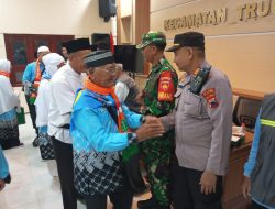 Danramil Trucuk Hadiri Pemberangkatan Calon Jamaah Haji Kloter 62, Wujud Sinergi dan Dukungan Pemerintah Bagi Jamaah