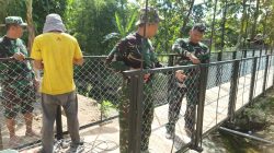 Pembangunan Jembatan Gantung Garuda Bayat, Masuki Tahap Pemasangan Pengaman Pembangunan Jembatan Gantung Garuda Bayat, Masuki Tahap Pemasangan Pengaman