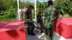 Dandenzibang Surakarta Tinjau Progres Pembangunan Jembatan Gantung Garuda Di Karangpakel