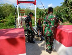 Dandenzibang Surakarta Tinjau Progres Pembangunan Jembatan Gantung Garuda Di Karangpakel