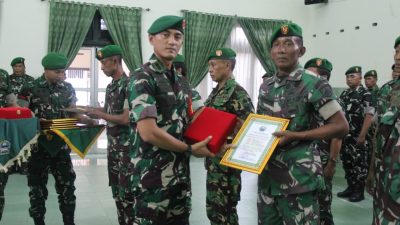 Kodim 0723/Klaten Gelar Wisuda Purna Tugas dan Sertijab, 11 Prajurit Resmi Dilepas