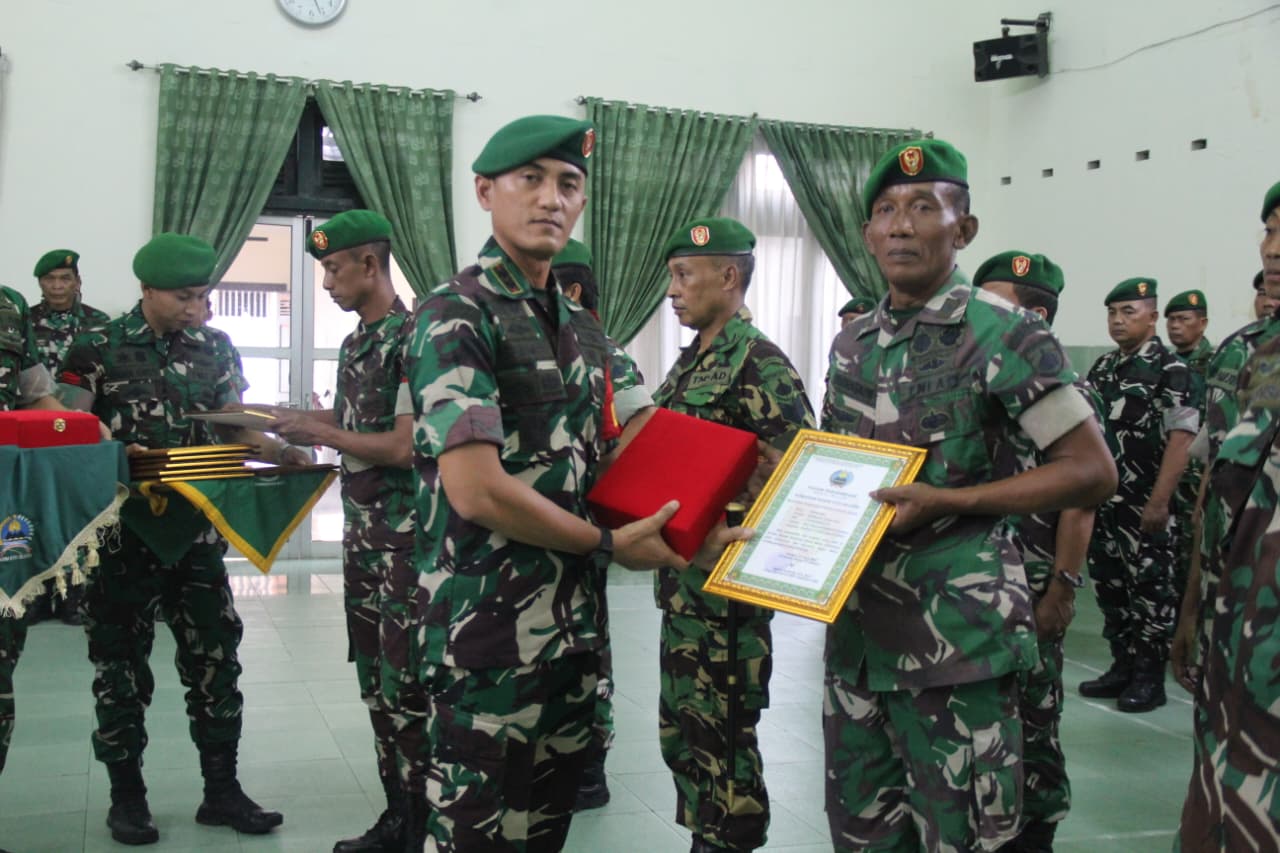Kodim 0723/Klaten Gelar Wisuda Purna Tugas dan Sertijab, 11 Prajurit Resmi Dilepas
