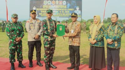 TMMD Satukan Langkah Membangun Negeri Dari Desa, Program TMMD Solodiran Rampung 100 Persen TMMD Satukan Langkah Membangun Negeri Dari Desa, Program TMMD Solodiran Rampung 100 Persen