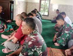 Prajurit dan ASN Kodim 0723/Klaten Gelar Doa Bersama Keselamatan Prajurit TNI AD Dan Bangsa
