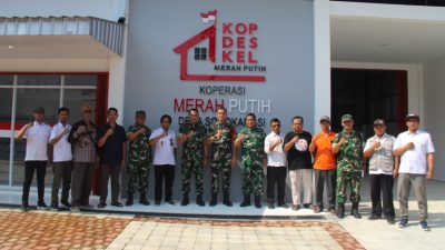 Dandim 0723/Klaten Dampingi Aster Kasdam IV/Diponegoro Tinjau KDKMP Di Wilayah Klaten