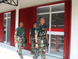 Dandim 0723/Klaten Tinjau KDKMP Di Delanggu, Pastikan Pembangunan Rampung
