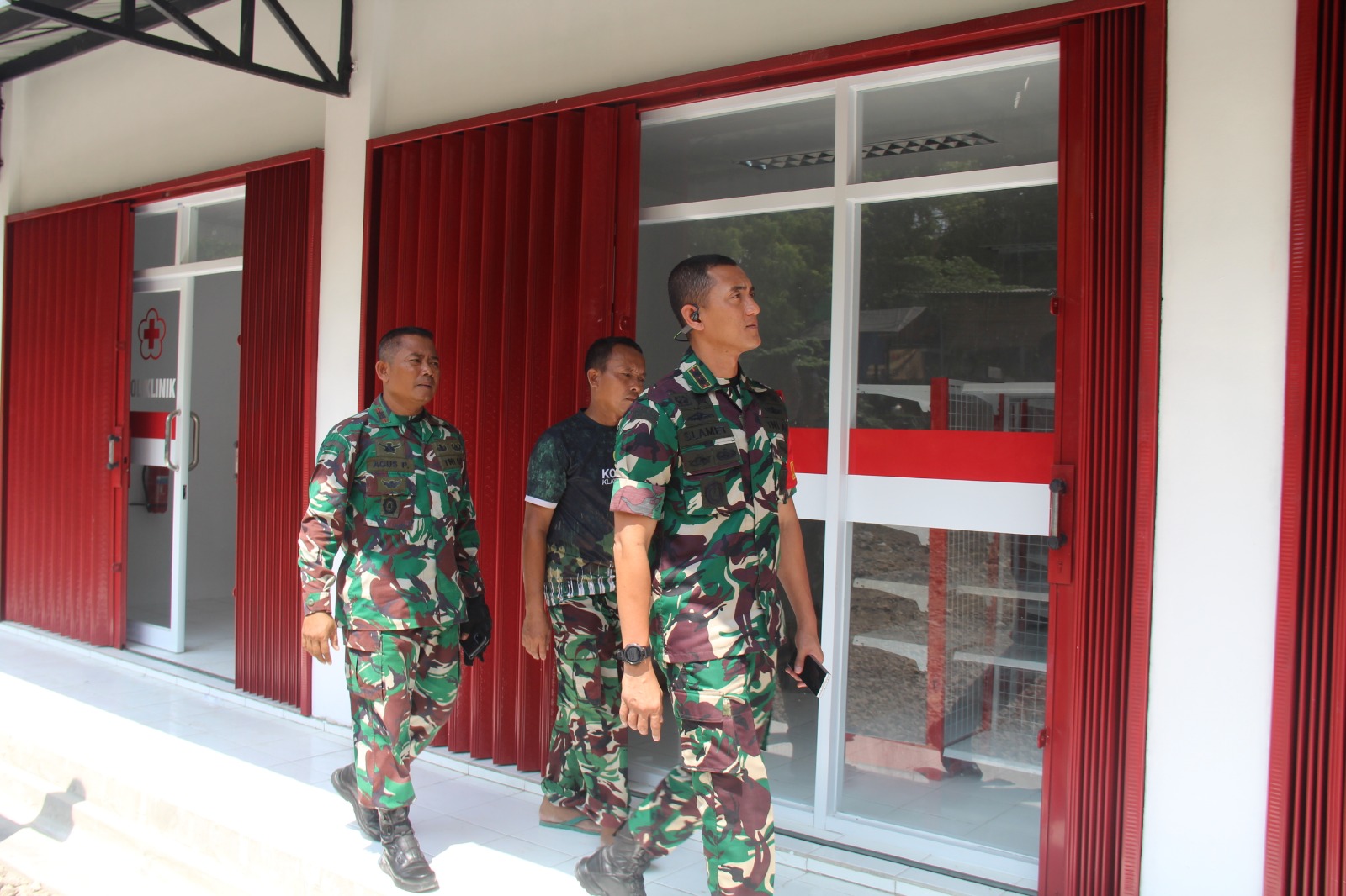 Dandim 0723/Klaten Tinjau KDKMP Di Delanggu, Pastikan Pembangunan Rampung
