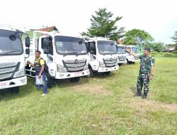 Kendaraan Truk KDKMP Mulai Berdatangan Di Wilayah Kodim 0723/Klaten